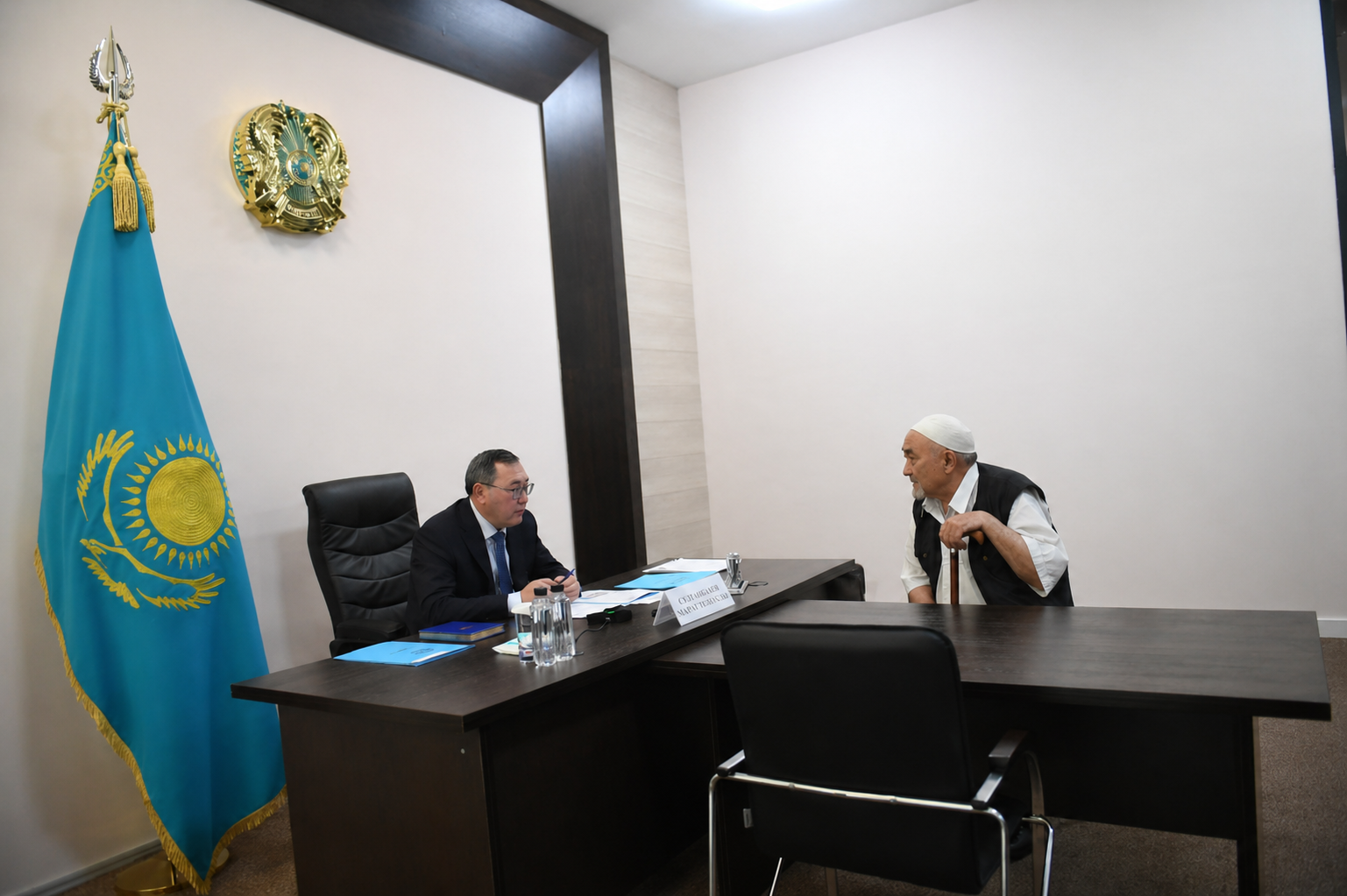 Марат Султангазиев провел личный прием граждан