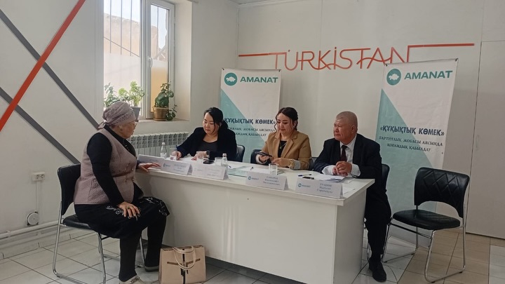 Тұрғындарға құқықтық түсіндіру жұмыстары жүргізілді