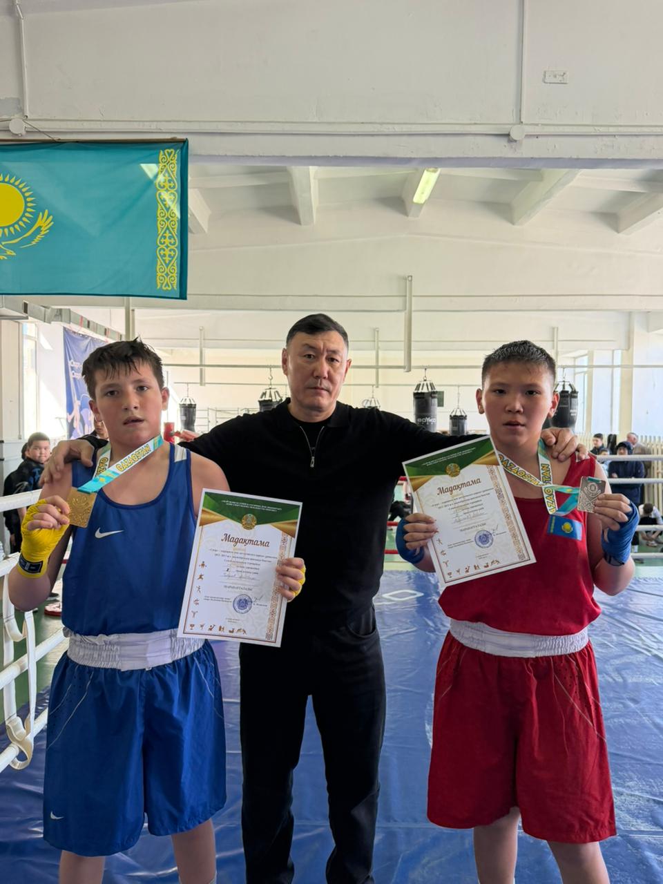 В городе Семей прошёл турнир по боксу среди юношей под лозунгом «Спорт против терроризма и экстремизма»