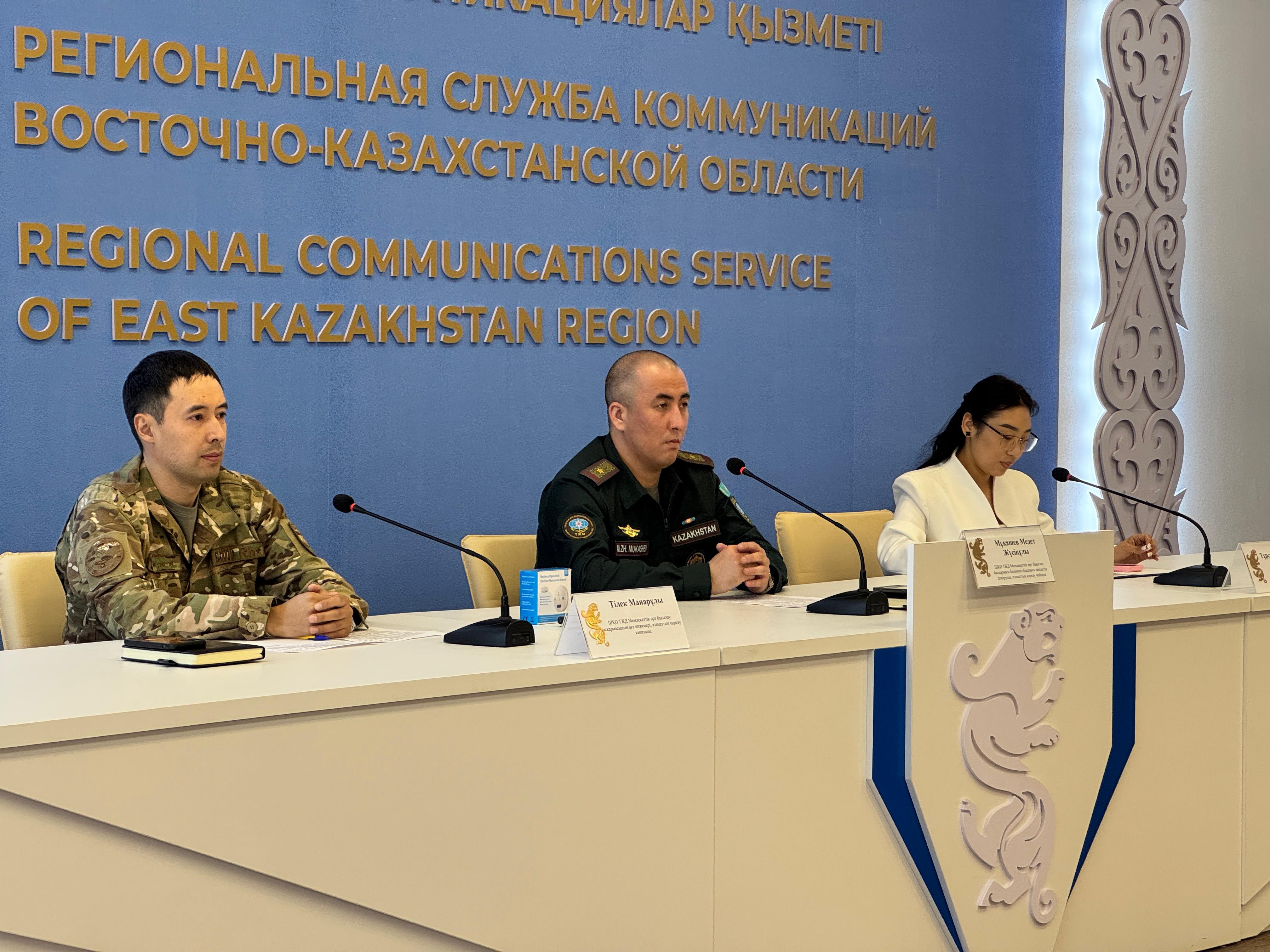 Шығыс Қазақстан облысында құтқарушылар жылыту маусымының қорытындысын шығарды