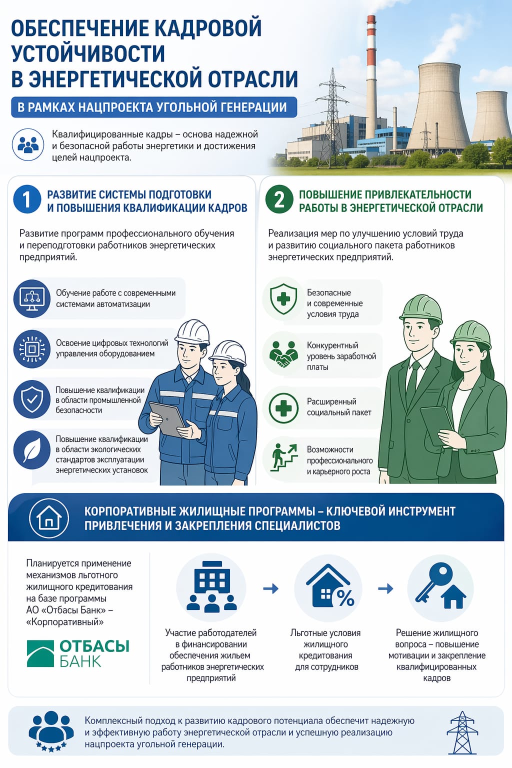 Работникам энергопредприятий предоставят льготную ипотеку