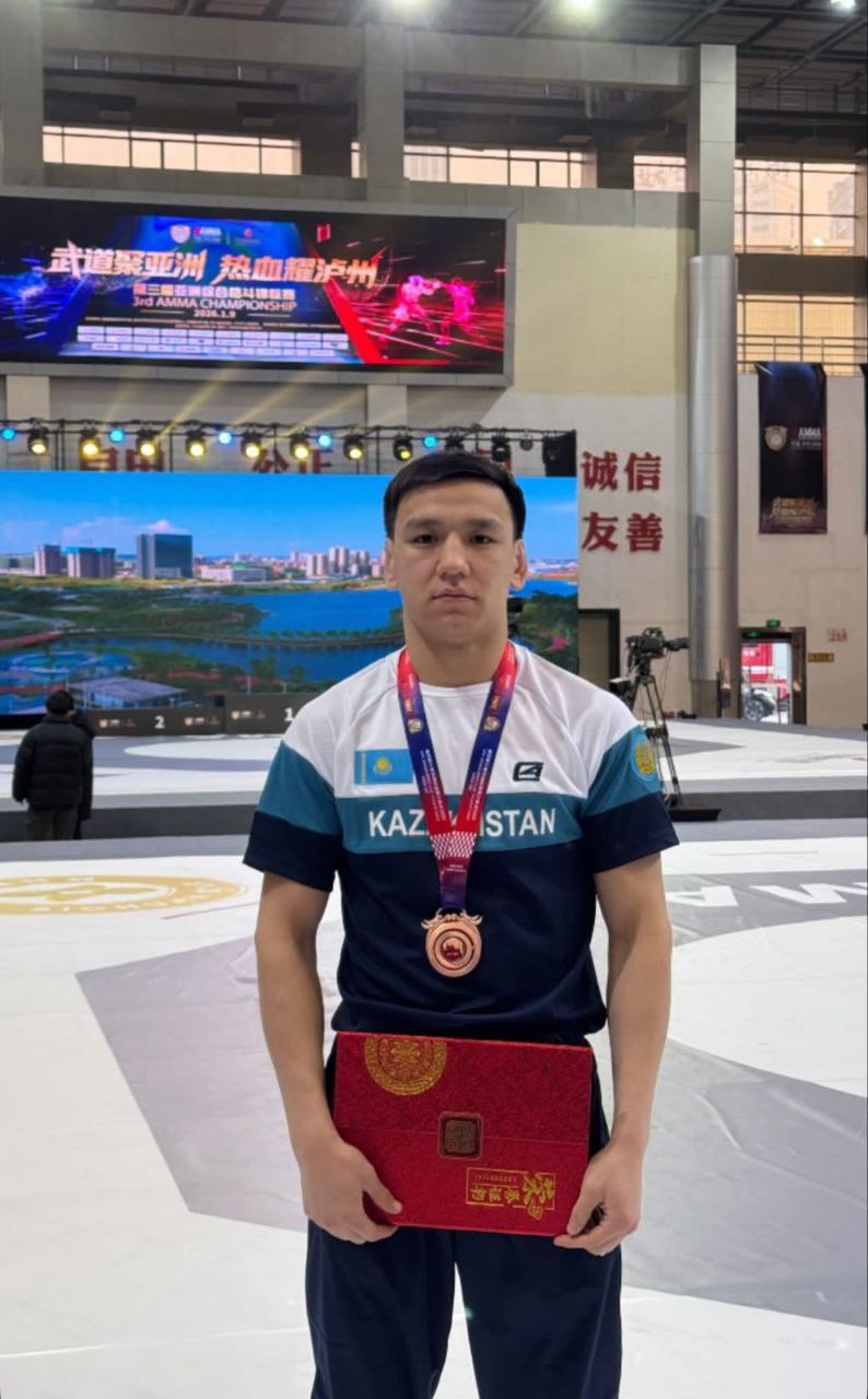 ТЖМ қызметкері GAMMA MMA бойынша Азия чемпионатының қола жүлдегері атанды
