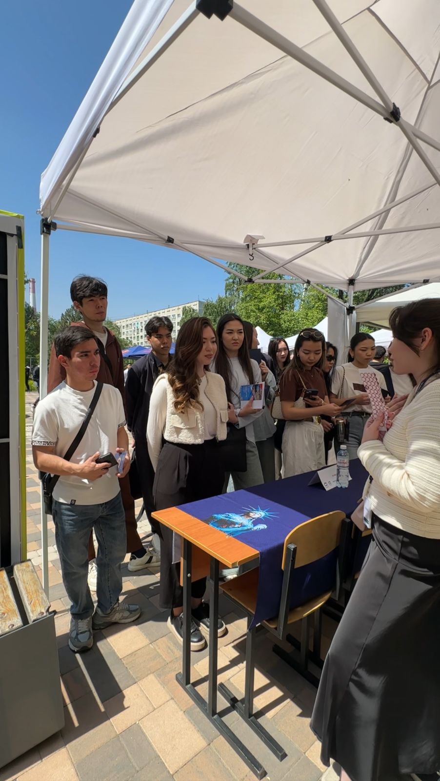 KazGASA базасында бос жұмыс орындары жәрмеңкесі өтуде:  Бостандық ауданы жастарға жаңа мүмкіндіктер ашады