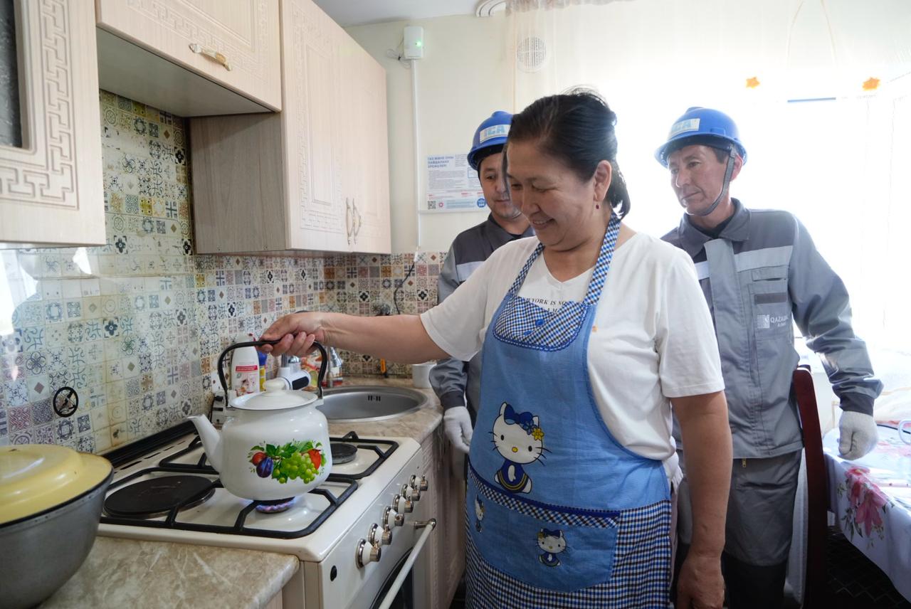 Жетісу облысына – 4 жыл: газдандырылған елді мекендер саны 5-тен 110-ға жетті