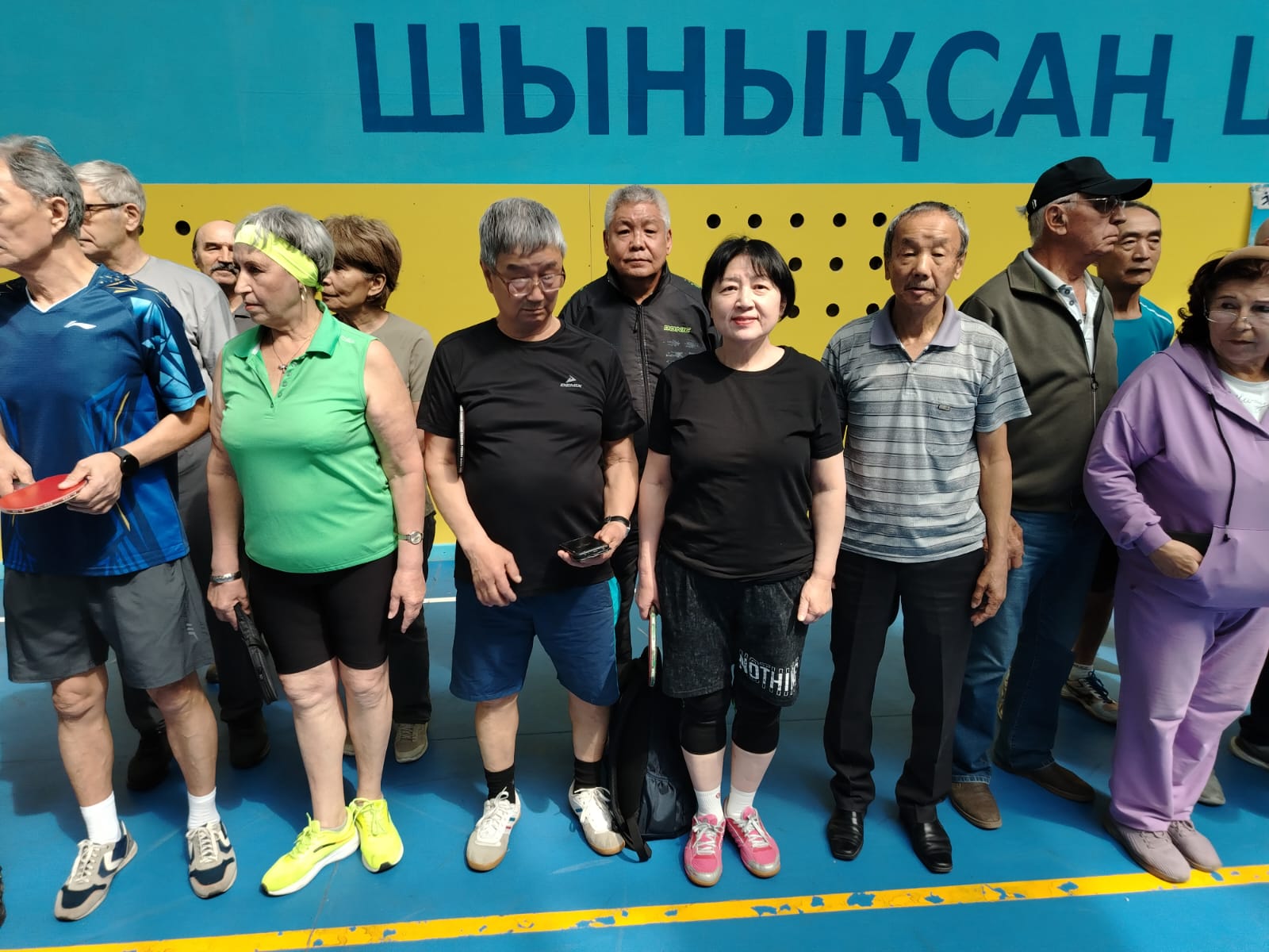 Үстел теннисінен ардагерлер арасында қалалық жарыс өтті