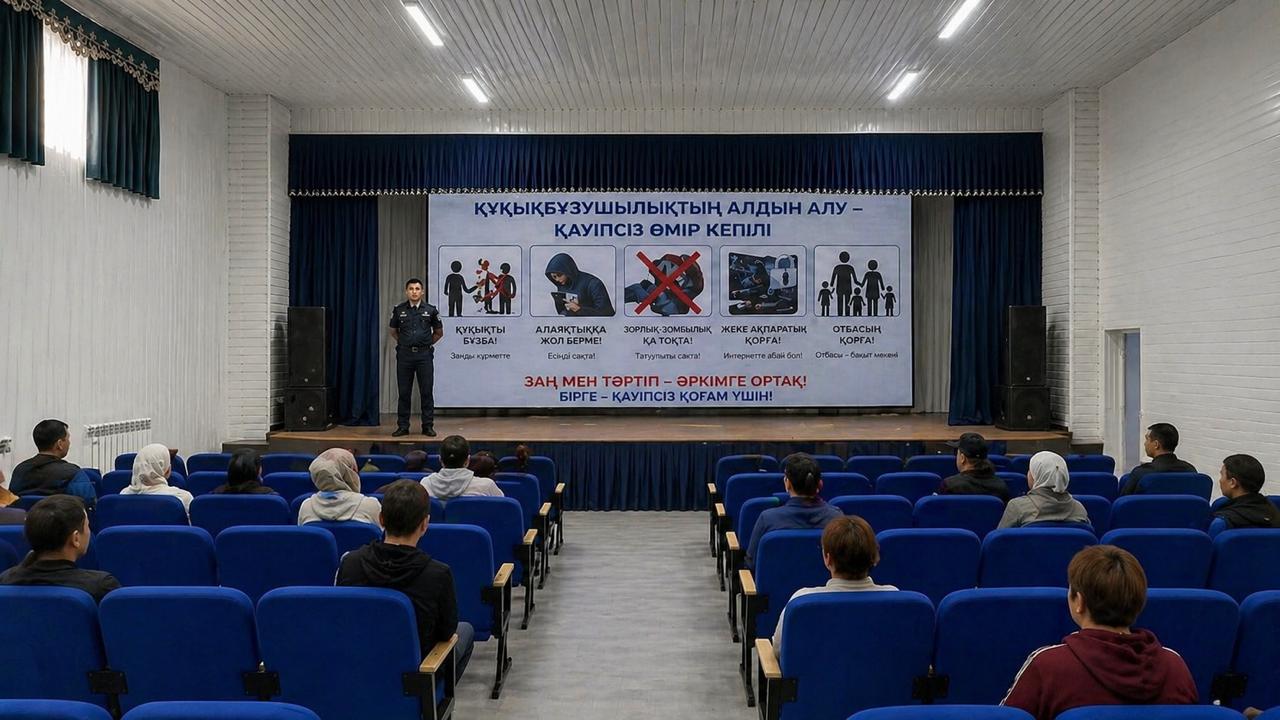 Құқықбұзушылықтың алдын алу бойынша түсіндірме жұмыстары жүргізілді