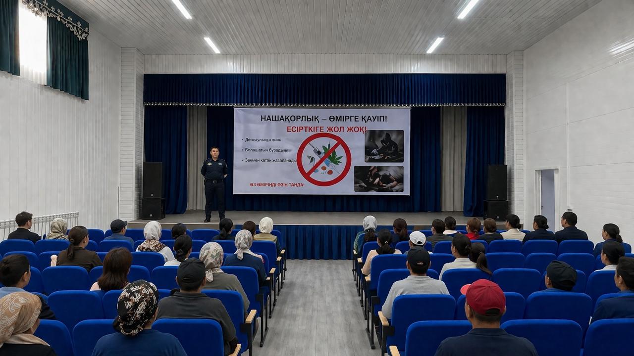 Нашақорлықтың алдын алу бағытында профилактикалық іс-шара өтті