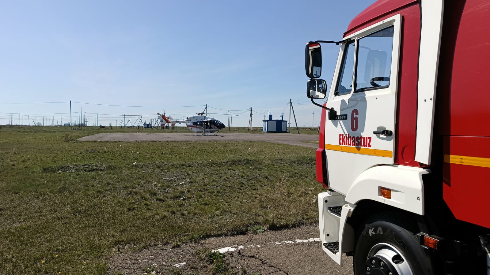 В Павлодарской области выполнен санитарный авиационный рейс