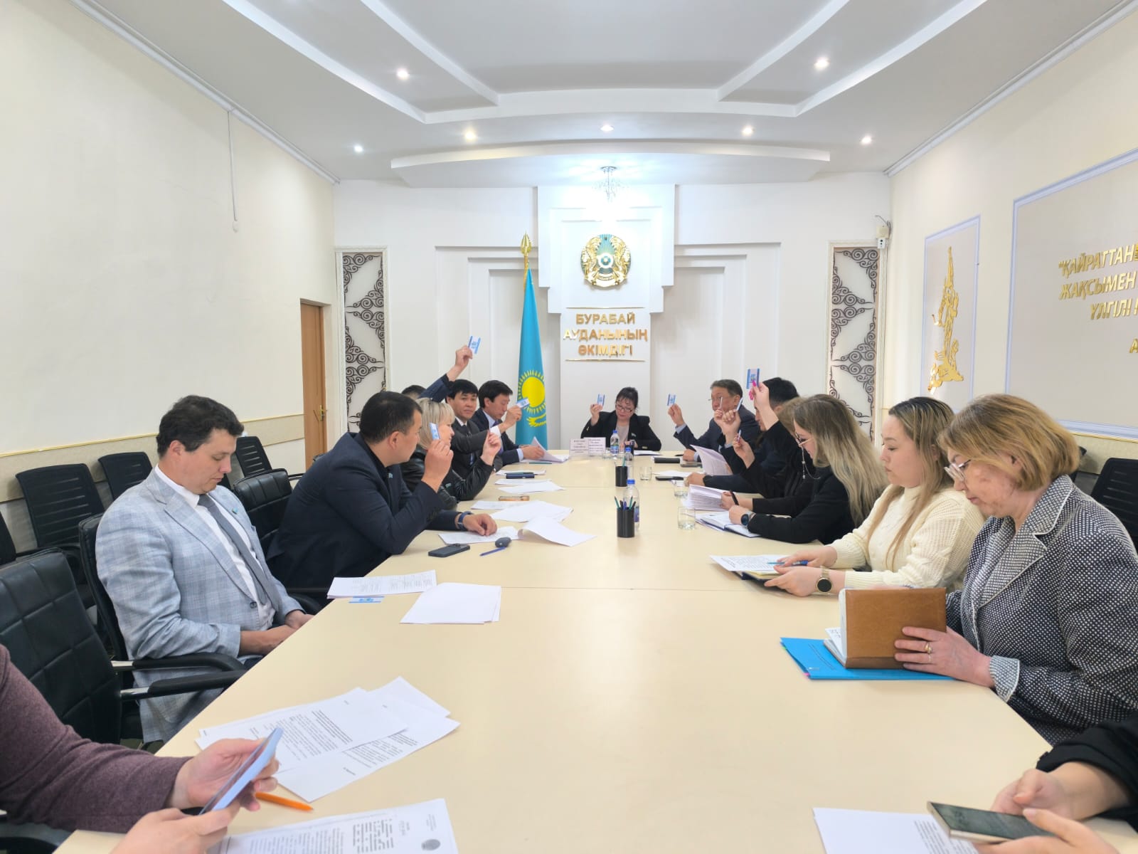 Бурабай аудандық мәслихатының XLIII (кезектен тыс) сессиясы өтті