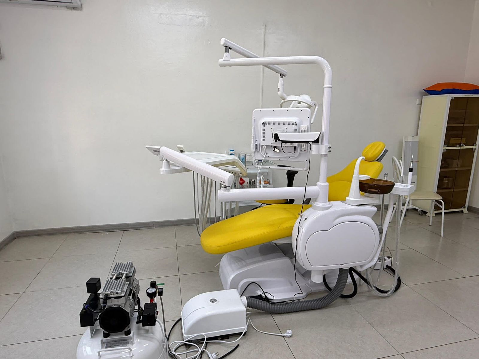 Мектеп базасында стоматологиялық кабинет пайдалануға берілді