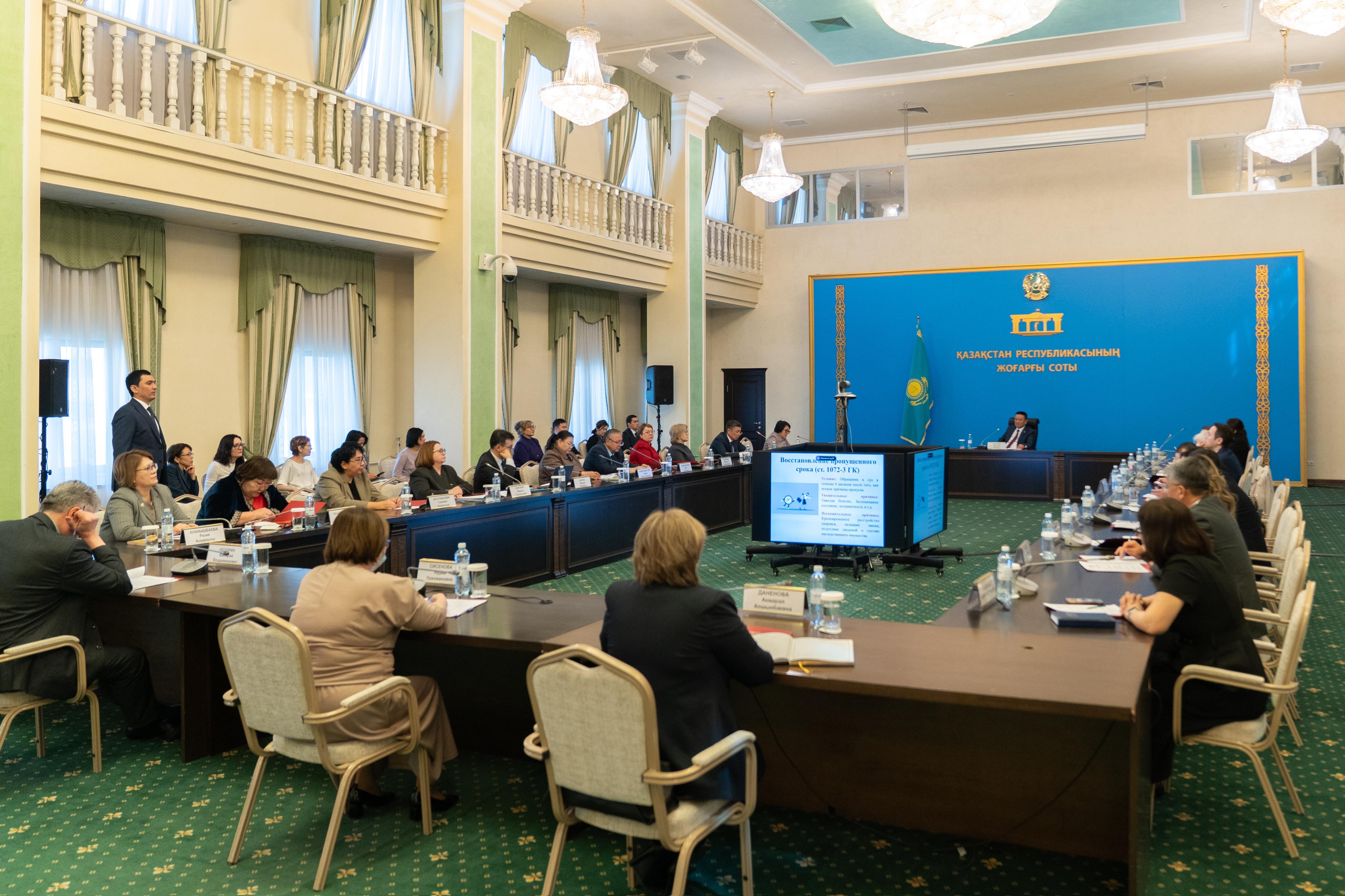 Жоғарғы Сотта мұрагерлік заңнамасы талқыланды