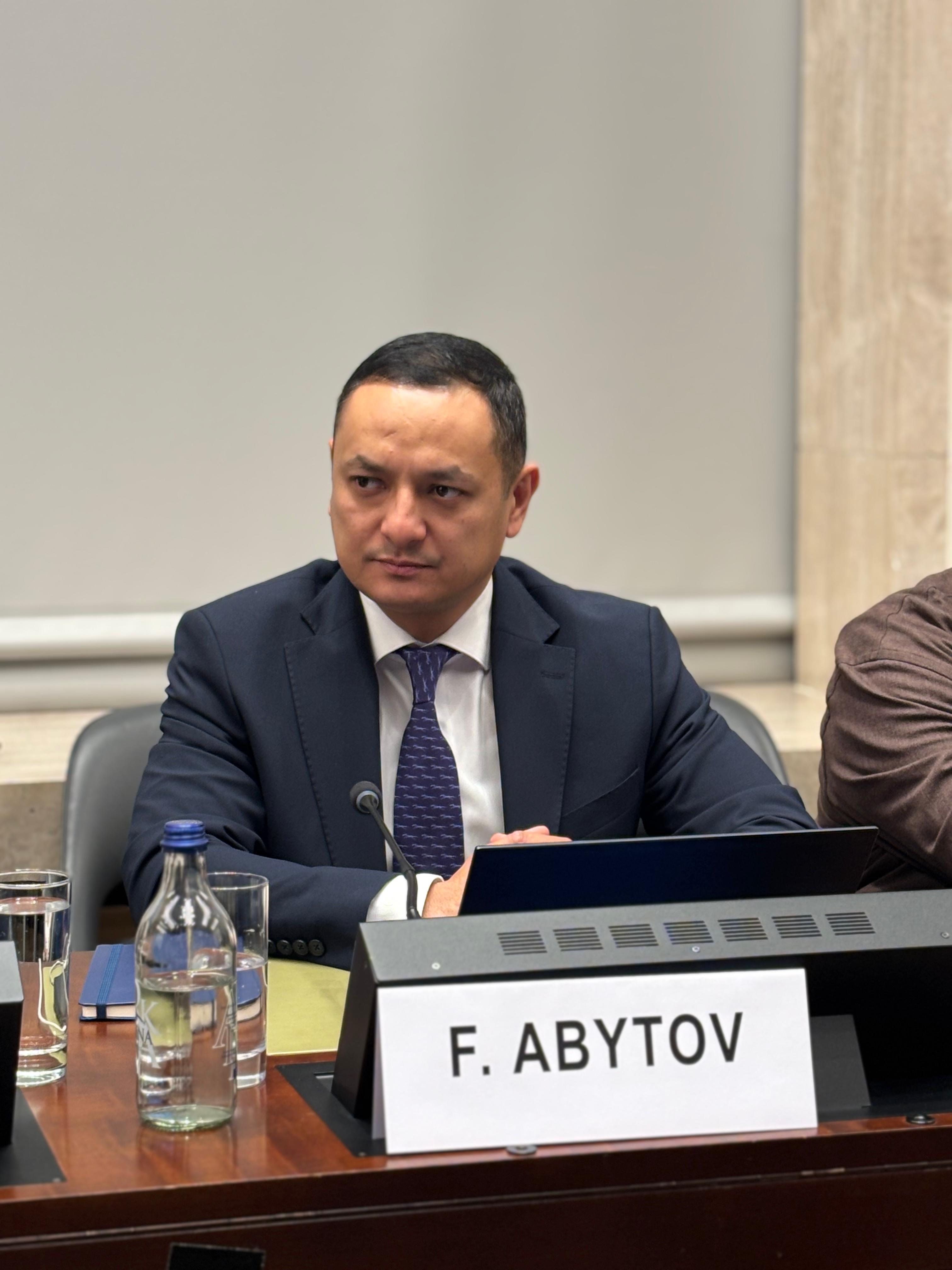 ЗАМЕСТИТЕЛЬ ПРЕДСЕДАТЕЛЯ ПРАВЛЕНИЯ «НАЦИОНАЛЬНОЙ ГЕОЛОГИЧЕСКОЙ СЛУЖБЫ» ИЗБРАН ВИЦЕ-ПРЕДСЕДАТЕЛЕМ БЮРО ПО УПРАВЛЕНИЮ РЕСУРСАМИ ЕЭК ООН