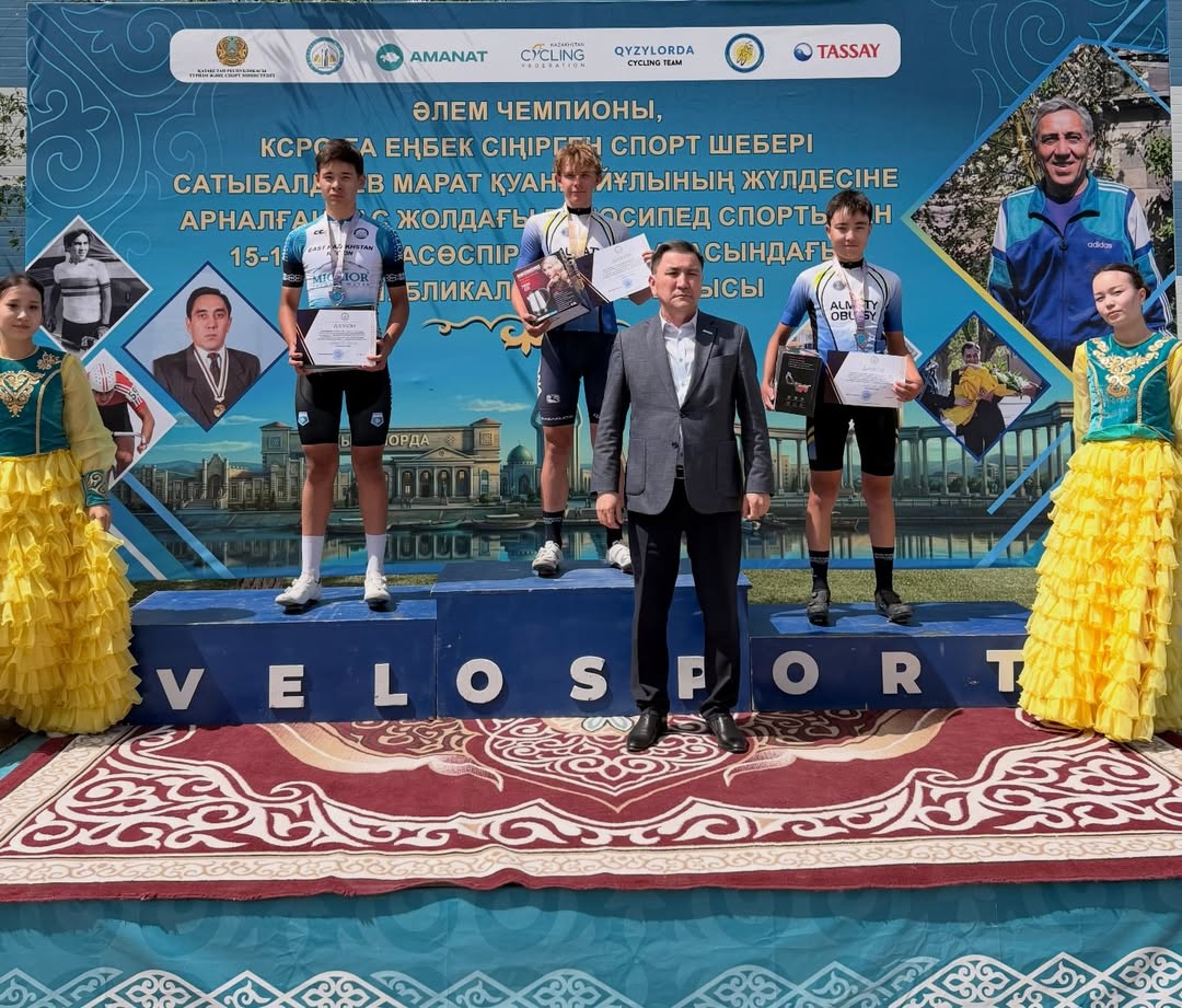 ШЫҒЫС ҚАЗАҚСТАНДЫҚ ВЕЛОСПОРТШЫ ӘЛЕМ ЧЕМПИОНЫНЫҢ ЖҮЛДЕСІНЕ АРНАЛҒАН ЖАРЫСТА ТОП ЖАРДЫ