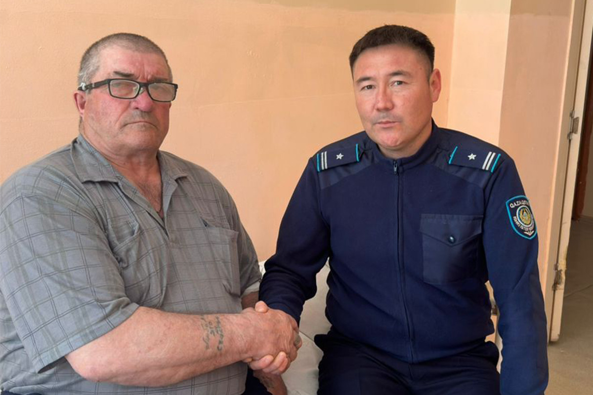 СҚО-да полицейлер бірнеше сағат ішінде ер адамды құтқарып, ұрлықты ашты