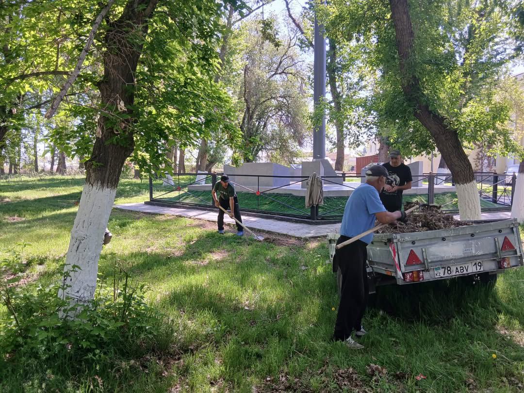 🌿 Ескелді ауылдық округінде тазалық жұмыстары жүргізілді 🌿