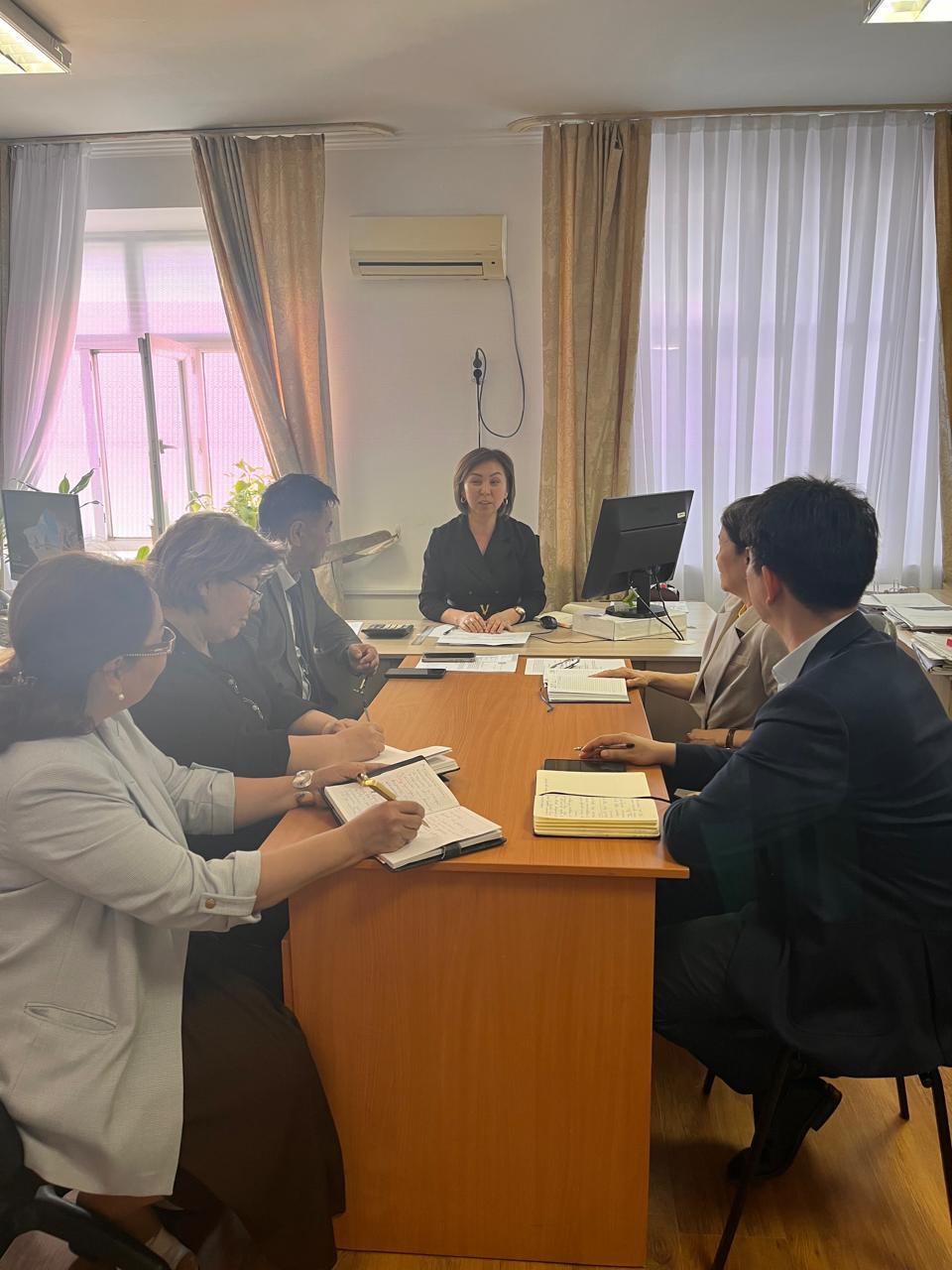 «Зейнетақы және әлеуметтік қамсыздандыру бөлімі қызметкерлер арасында құқықтық оқыту сабағы өткізілді.