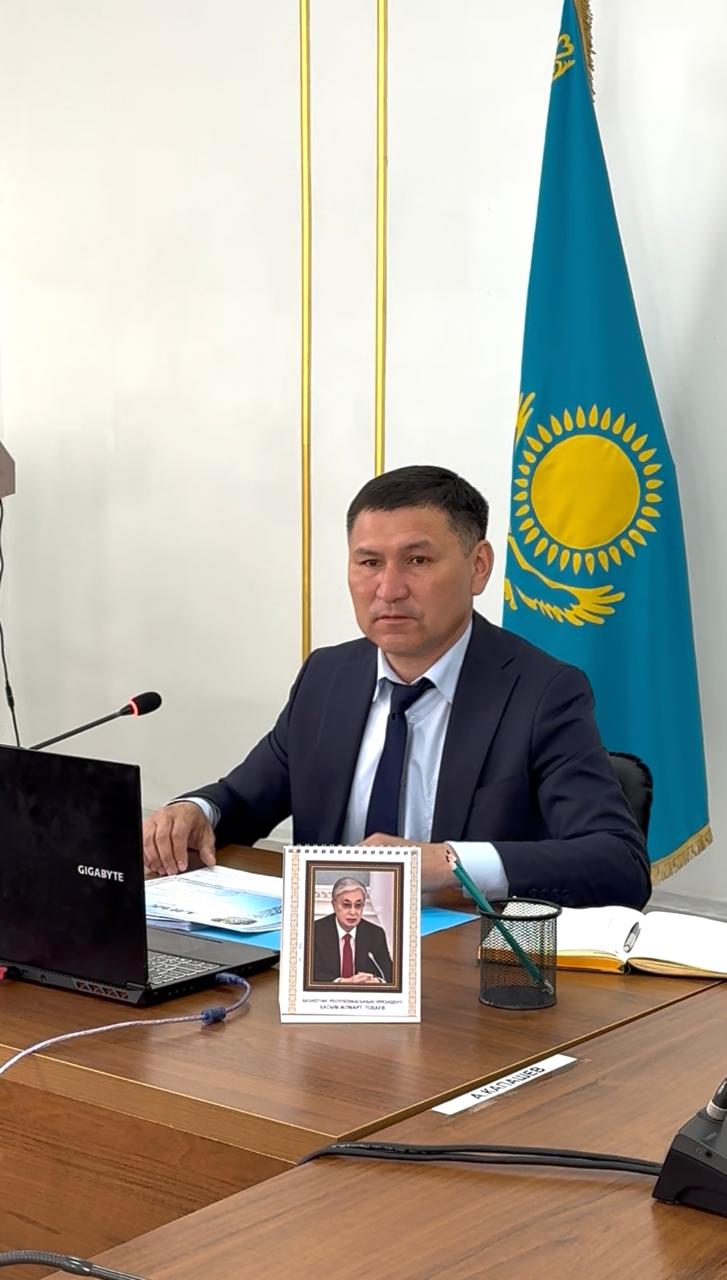 Ауданның барлық&nbsp; бөлім басшыларымен дөңгелек үстел өткізілді