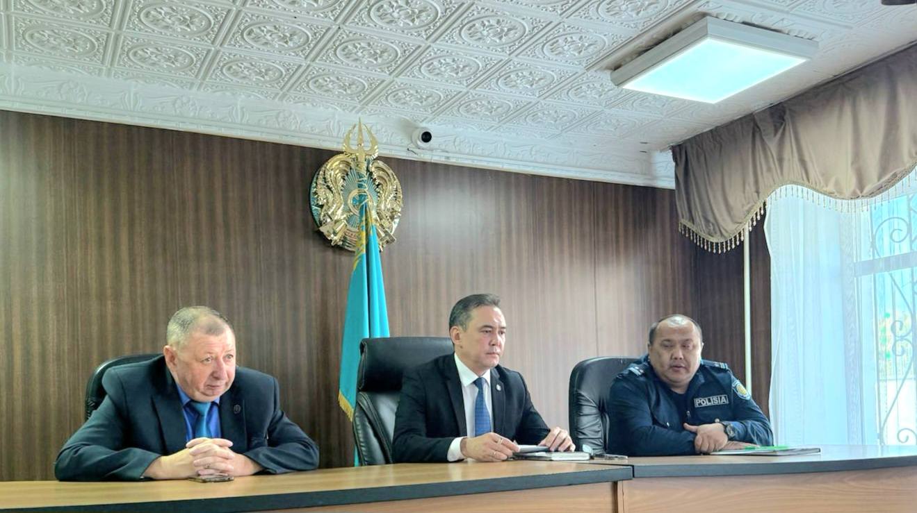 Солтүстік Қазақстан облысы Мамандандырылған күзет қызметі басқармасының жеке құрамымен кездесу
