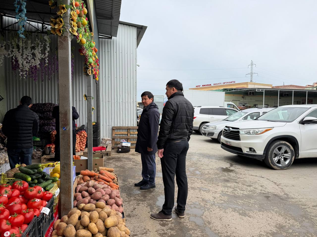 Сауда вице-министрі Ақтауда көтерме базарларды арнайы аралады