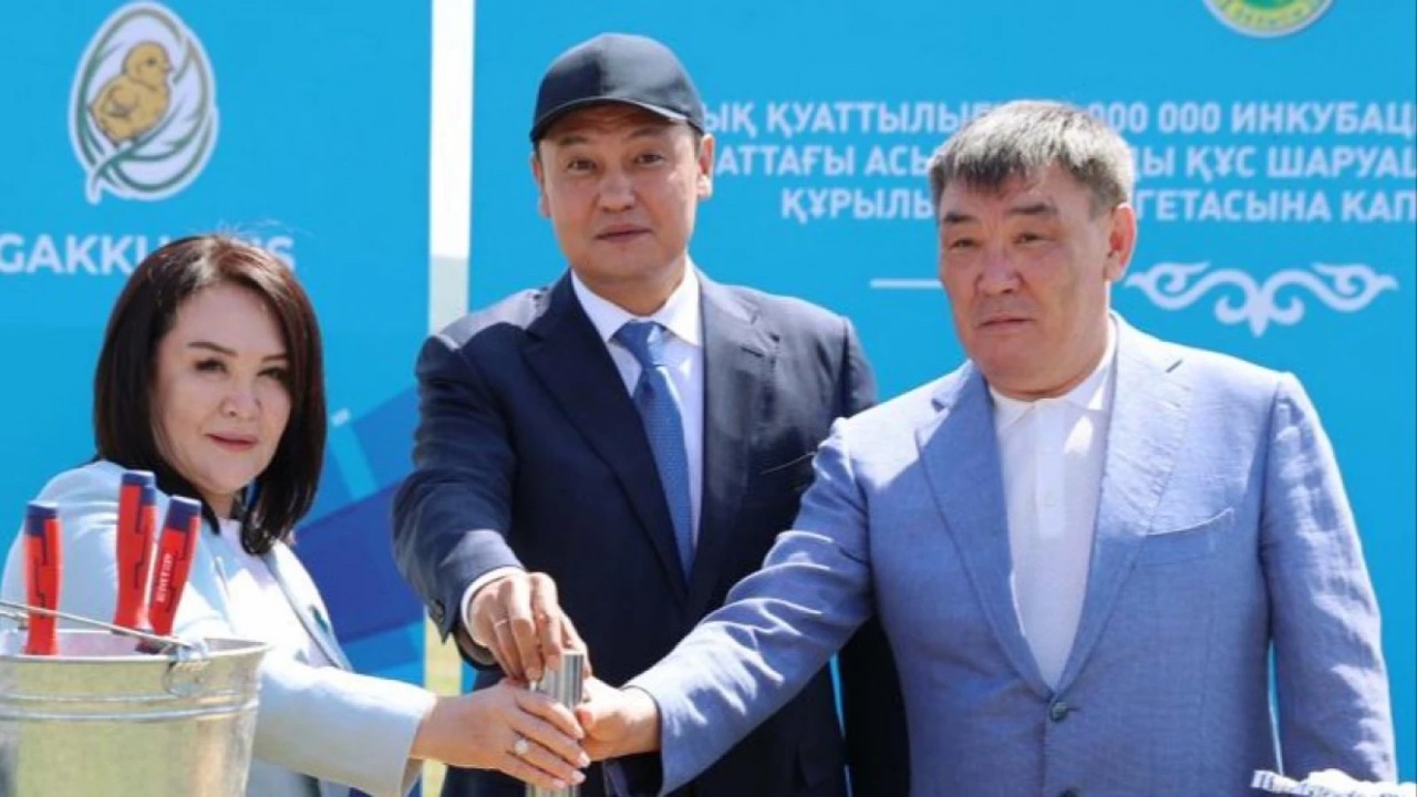 Жамбыл облысында жылына 60 млн инкубациялық жұмыртқа өндіретін кәсіпорынның құрылысы басталды.