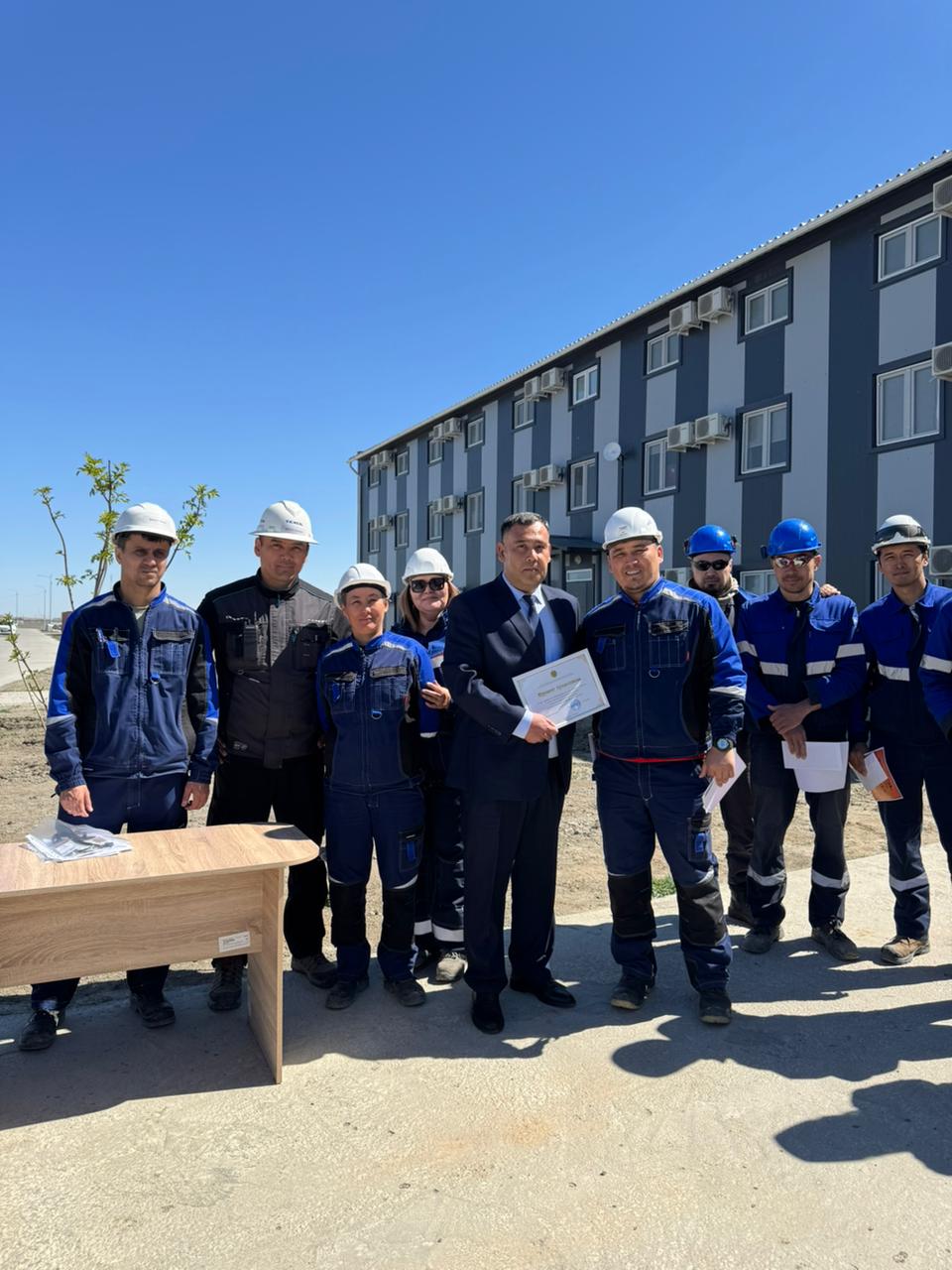 Кәсіпорындар арасында еңбек қауіпсіздігі бойынша байқау өтті