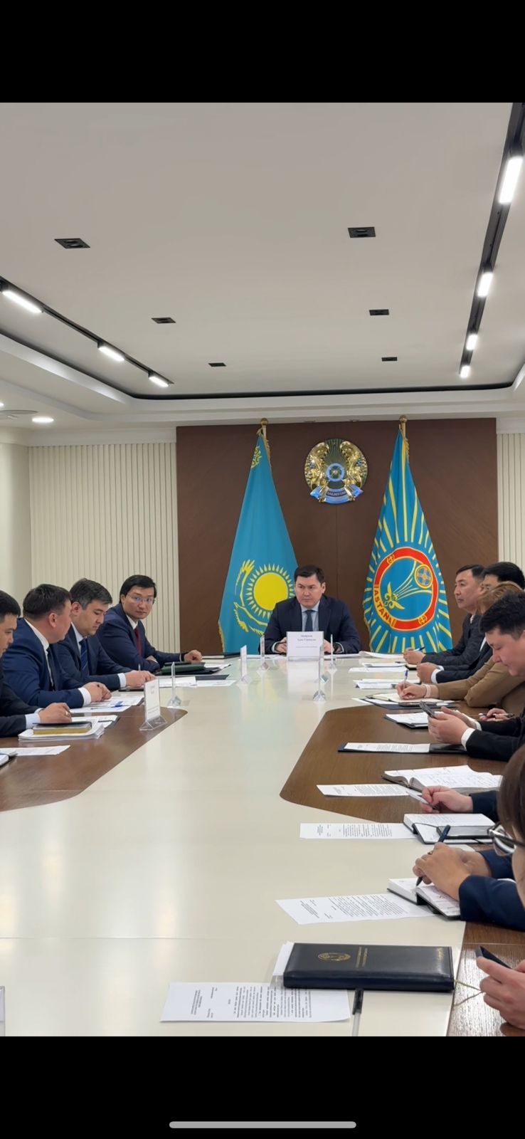 ӘЛЕУМЕТТIК ӘРIПТЕСТIК ПЕН ӘЛЕУМЕТТIК ЖӘНЕ ЕҢБЕК ҚАТЫНАСТАРЫН  РЕТТЕУ ЖӨНIНДЕГI ҚАЛАЛЫҚ ҮШЖАҚТЫ КОМИССИЯНЫҢ ОТЫРЫСЫ