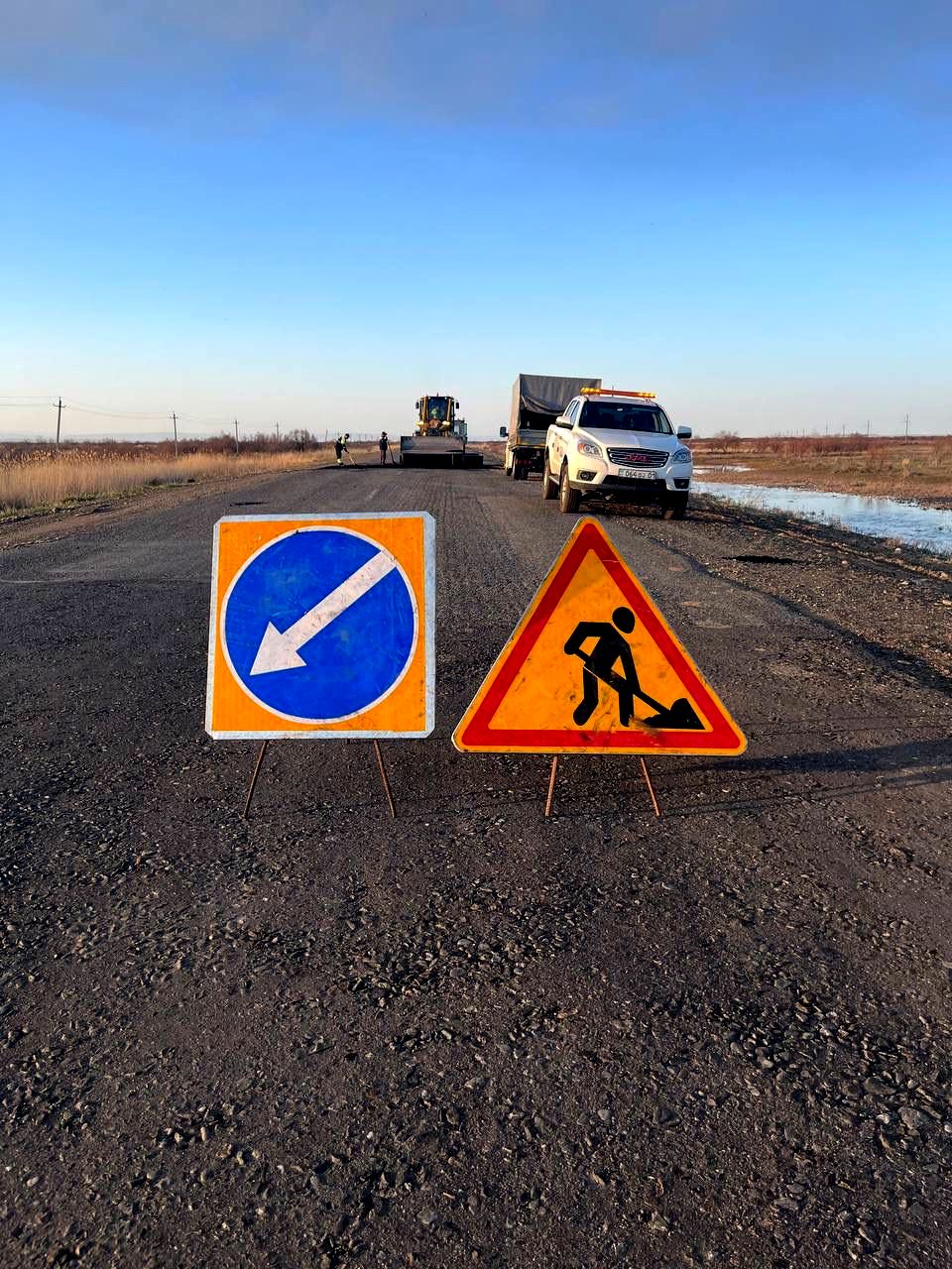 ШҚО-да жол белгілері тексерілуде