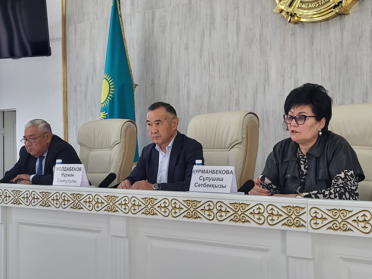 Кезекті Жамбыл облыстық қоғамдық кеңесінің өкілдерімен кездесу