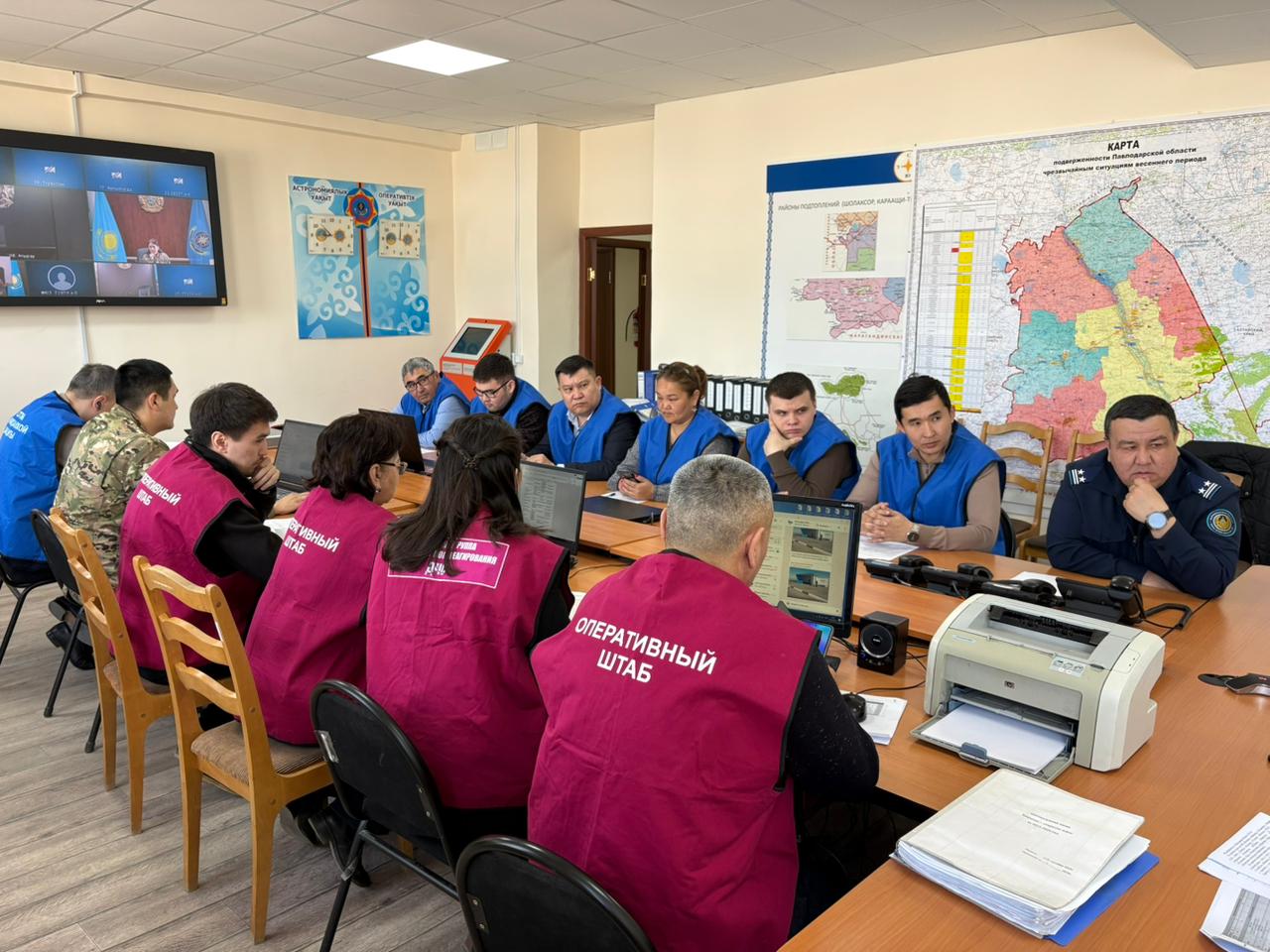 Өңірдегі су тасқыны жағдайы