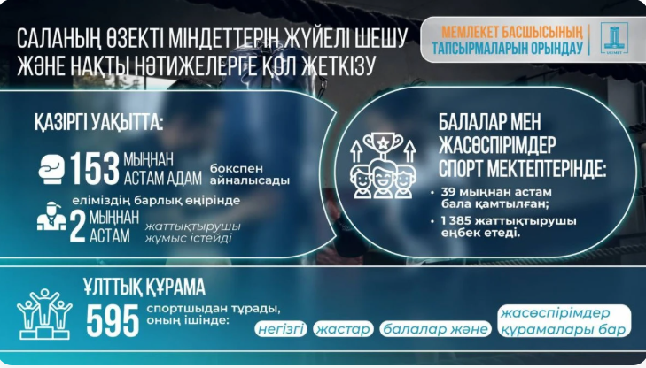Үкімет 2026–2030 жылдарға арналған боксты дамыту тұжырымдамасын бекітті
