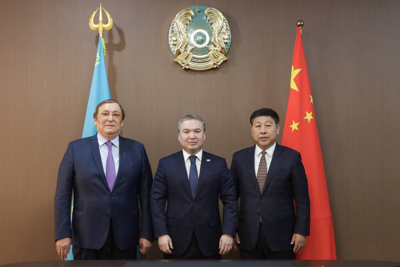 Ерсайын Нагаспаев встретился с президентом Комитета по машиностроению CCPIT и представителями китайских компаний