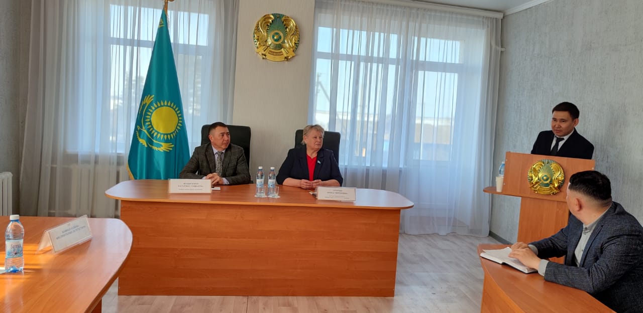 Внеочередная сессия маслихата Жамбылского района