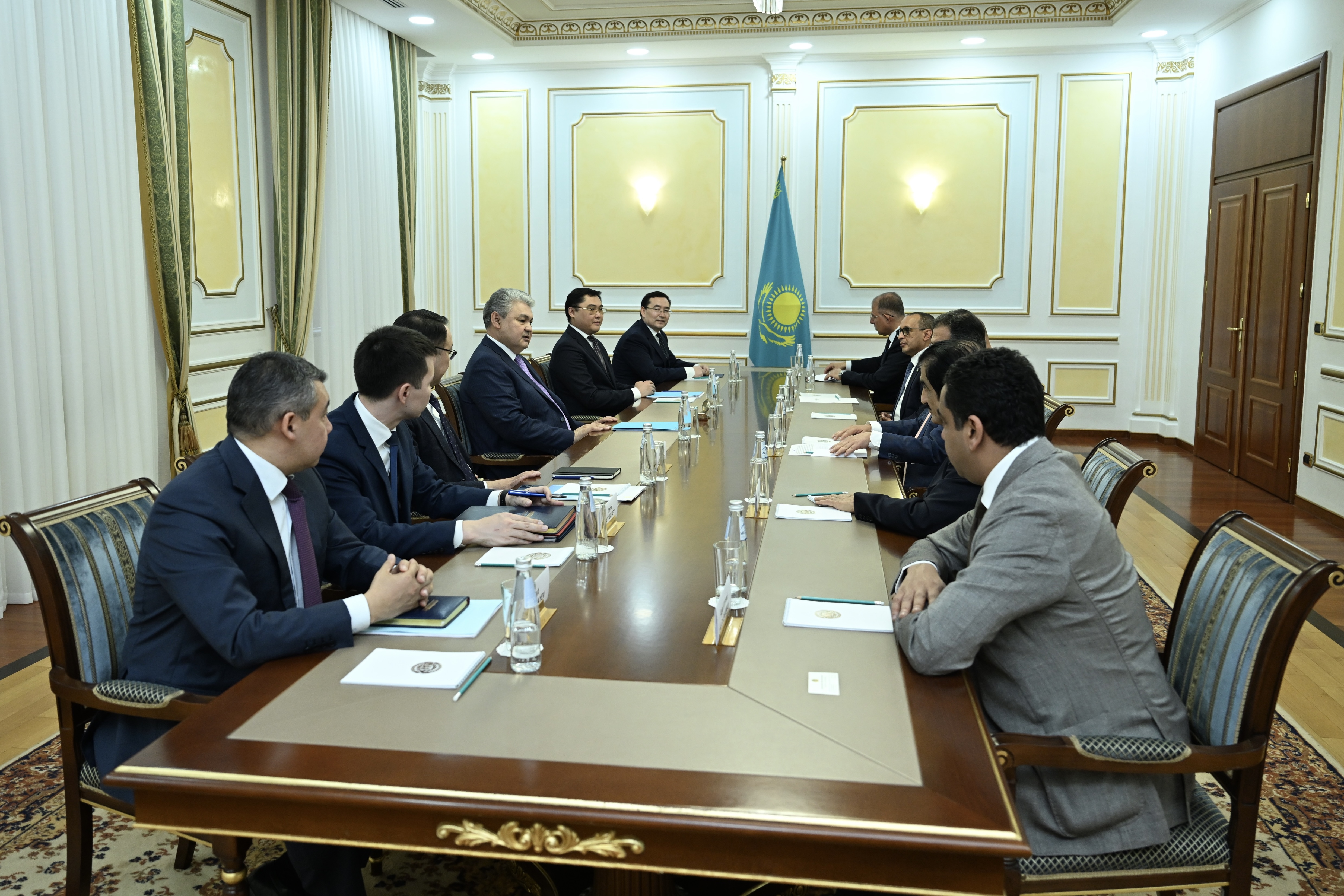 ҚР Сыртқы істер министрі  Шығанақ елдерінің және Иорданияның елшілерін қабылдады