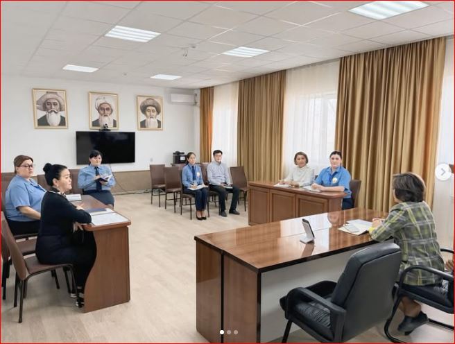 «Қазақстан Республикасы Әділет министрлігінің 2023-2027 жылдарға арналған даму жоспарының нысаналы индикаторларына қол жеткізуді қамтамасыз ету және атқарушылық істерді орындауда заң талаптарын қатаң сақтау туралы» жиын өткізілді