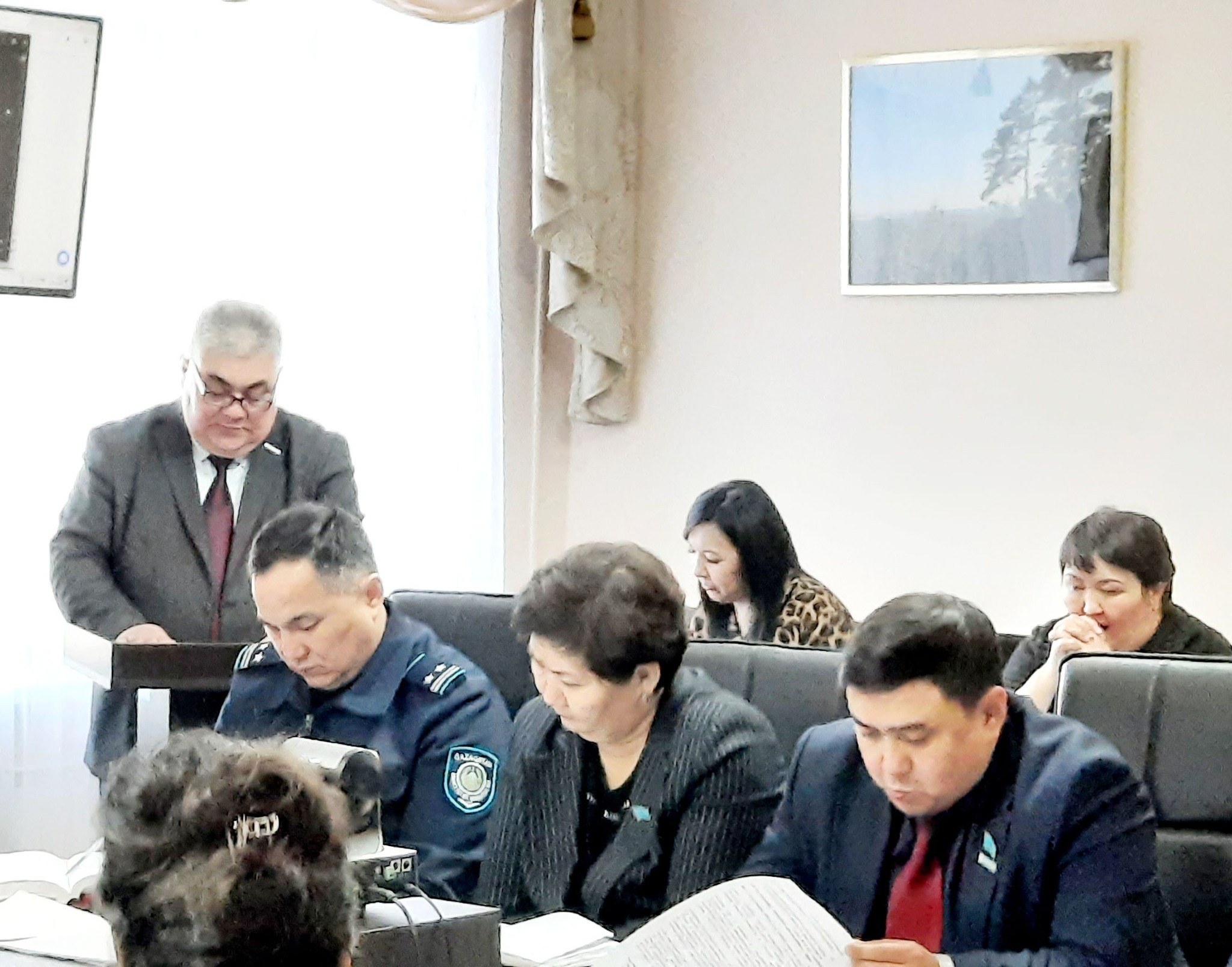 Айыртау ауданы әкімдігі жанындағы сыбайлас жемқорлыққа қарсы іс-қимыл мәселелері жөніндегі ведомствоаралық комиссияның отырысы.