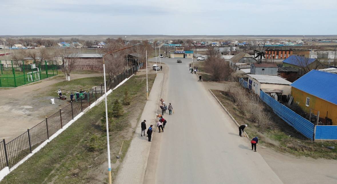 Алға қаласында «Таза Қазақстан» акциясы аясында ауқымды сенбілік өтті