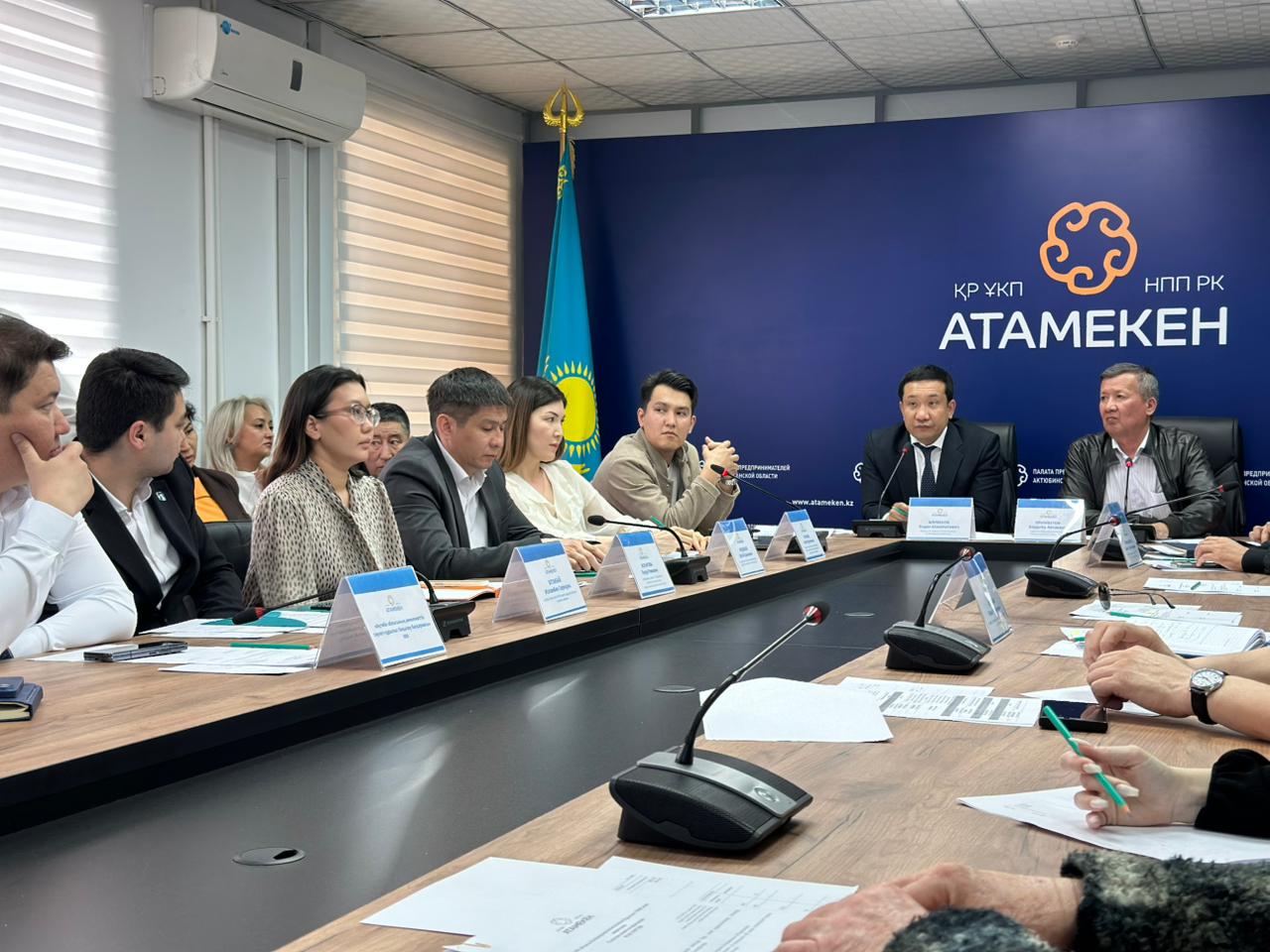⚜️ Бүгін «Қазақстан Тұрғын үй компаниясы» АҚ ұйымдастыруымен кездесу өтті.