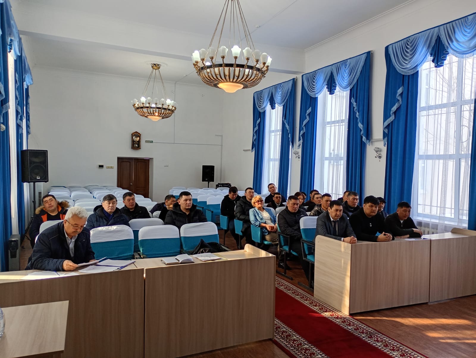 Ақжайық ауданына жұмыс сапары