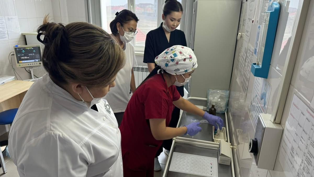 Жоспарлы мониторинг Жамбыл облыстық балалар ауруханасында жалғасуда.