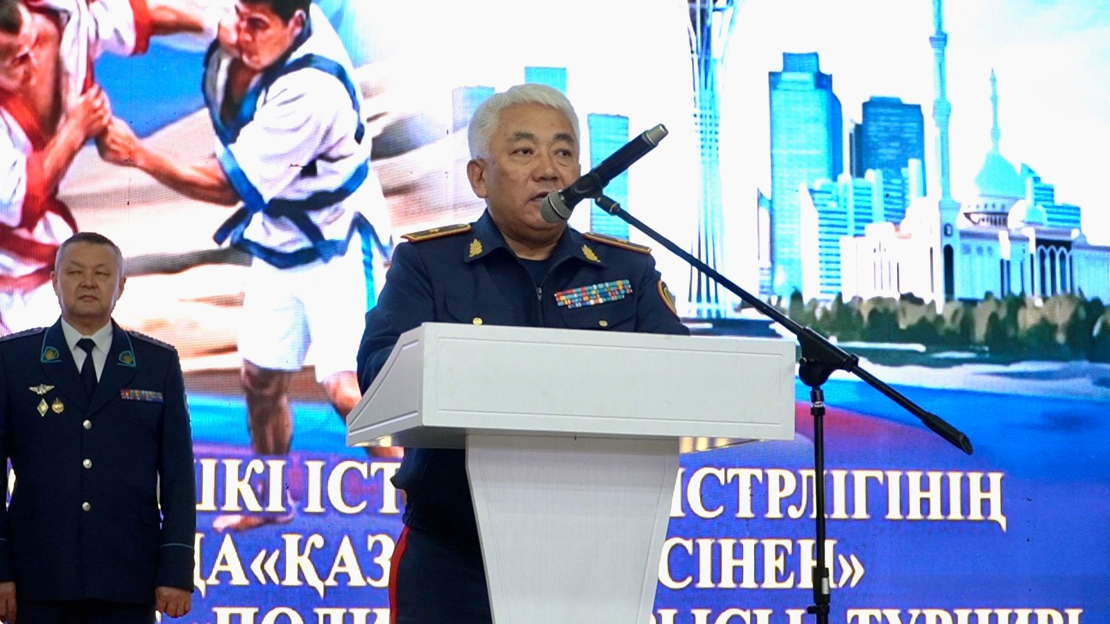 Жамбылдық полицейлер қазақ күресінен чемпионатта жеңімпаз атанды