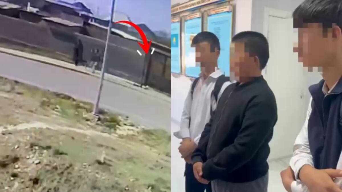 Түркістан облысында бұзақылық жасаған жасөспірімдер ұсталды&nbsp;