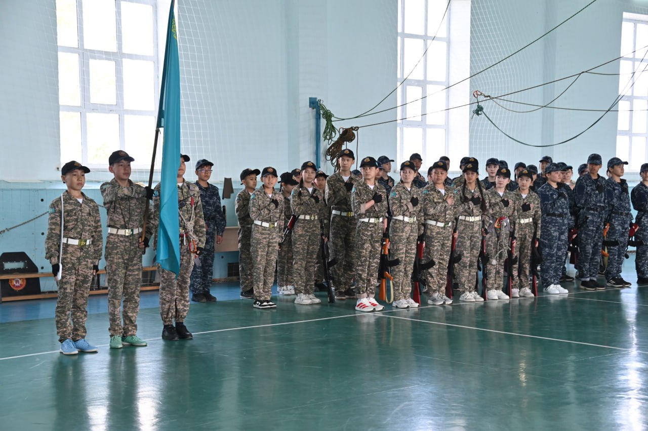 Қорғаныс министрлігінің Ақтөбе облысындағы акциясына 1300-ден астам оқушы қатысты