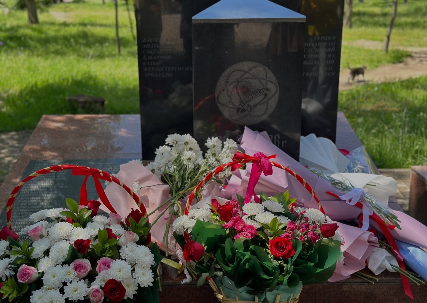 КЕНТАУ ҚАЛАСЫНДА ЧЕРНОБЫЛЬ АПАТЫНА 40 ЖЫЛ ТОЛУЫНА ОРАЙ ЕСКЕ АЛУ ШАРАСЫ ӨТТІ