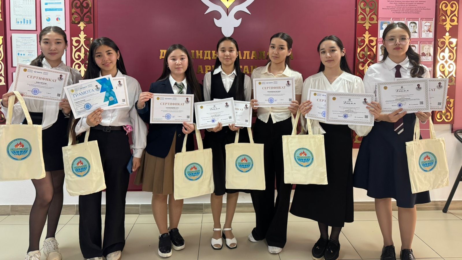 Ақмолалық оқушылар Қанипа Бітібаева атындағы республикалық олимпиадада үздік үштікке енді