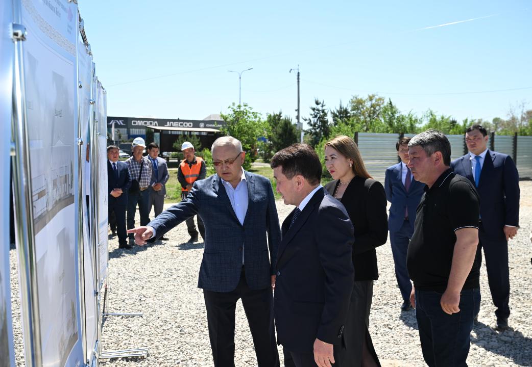 Бейбит Исабаев ознакомился с проектом спортивного объекта