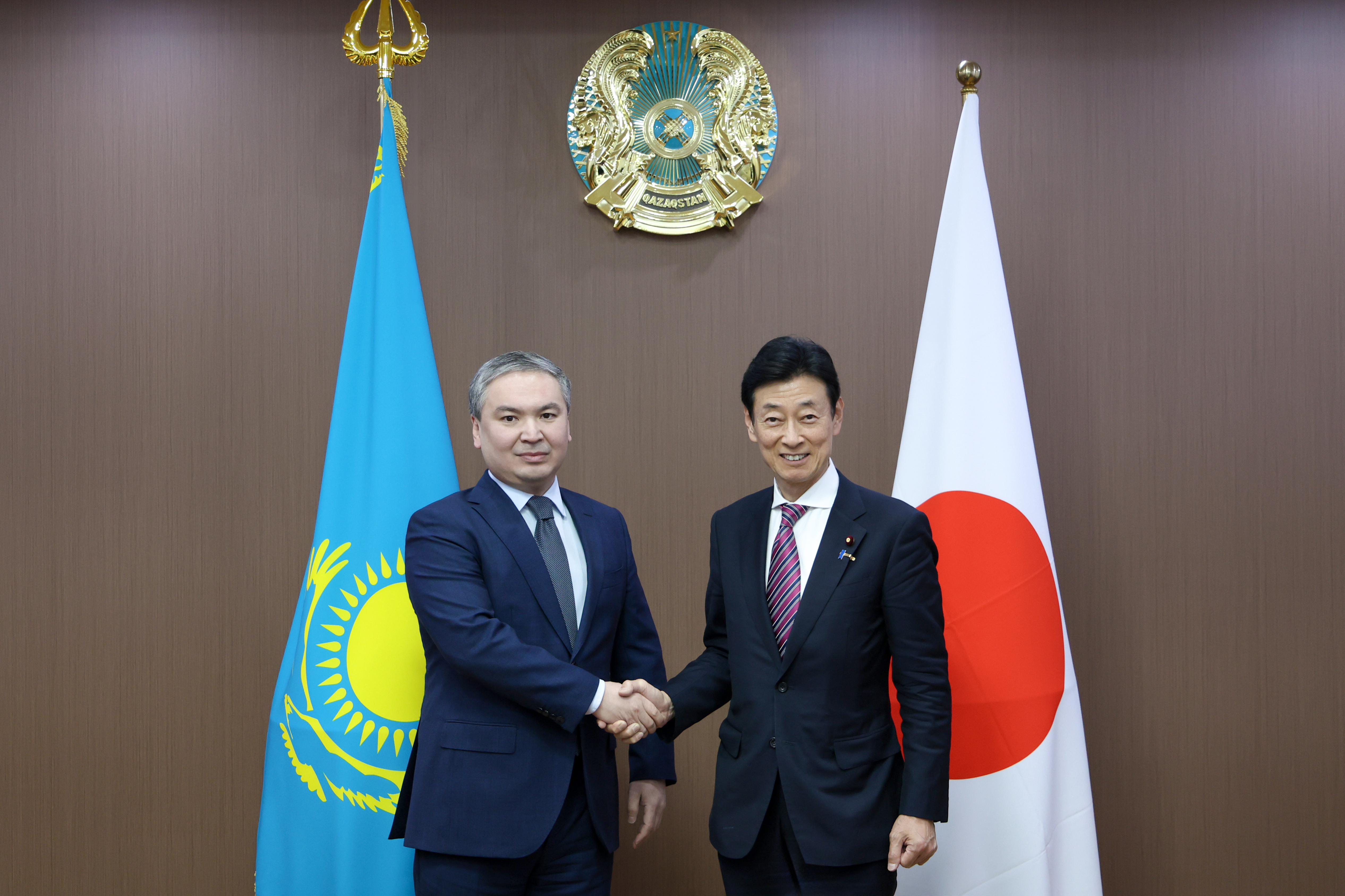 Ерсайын Нагаспаев встретился с председателем Парламентской лиги дружбы с Казахстаном