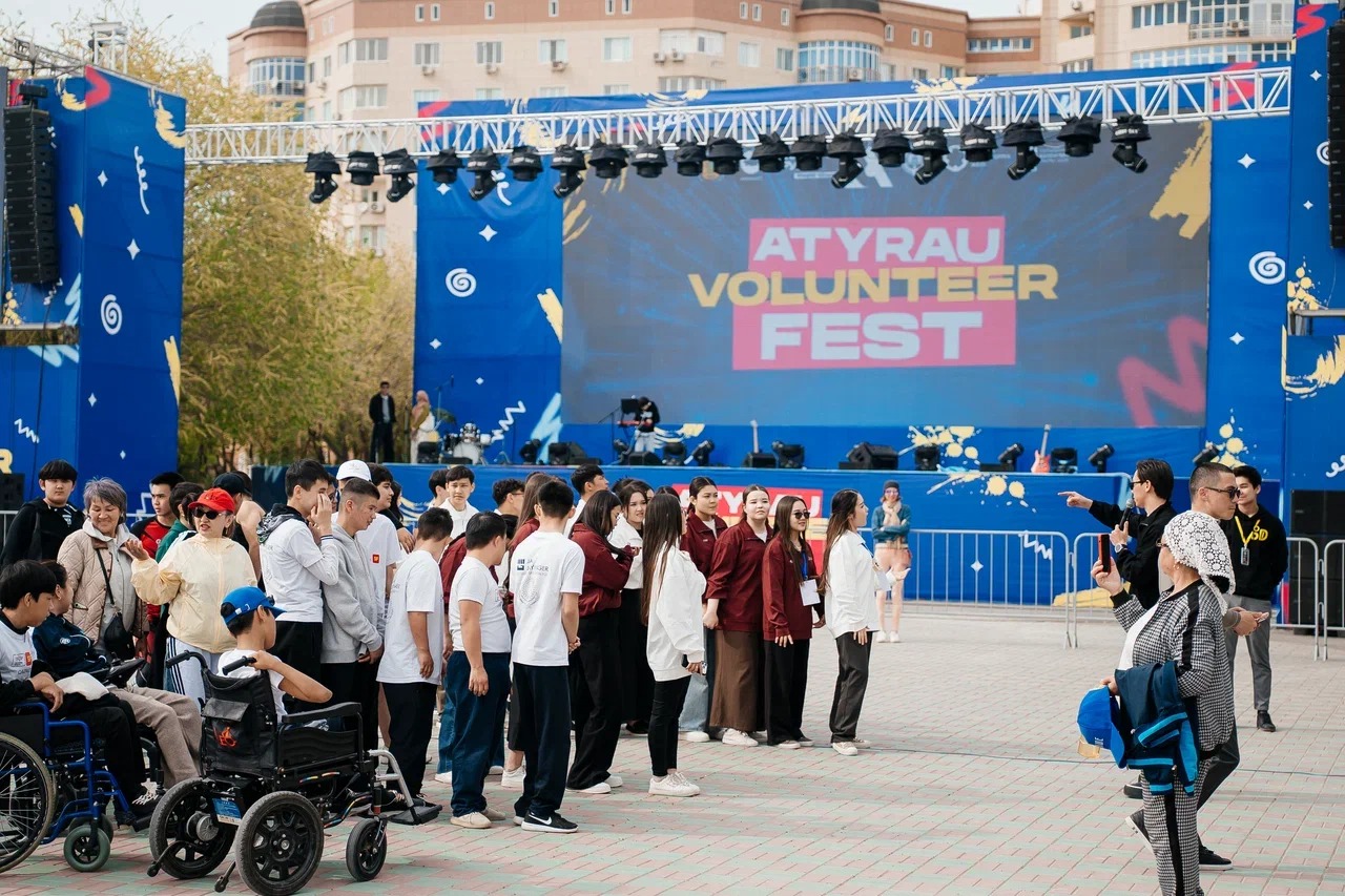 «Atyrau Volunteer Fest»: фестиваль 7000-ға жуық адамды қамтыды