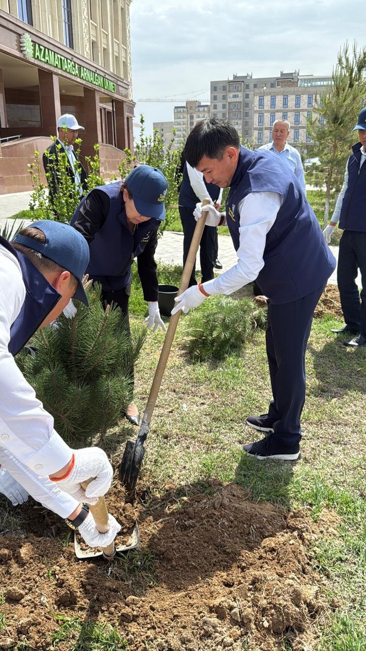 ФИЛИАЛ ҰЖЫМЫ «ТАЗА ҚАЗАҚСТАН» АКЦИЯСЫ АЯСЫНДАҒЫ СЕНБІЛІККЕ БЕЛСЕНДІ ҚАТЫСТЫ