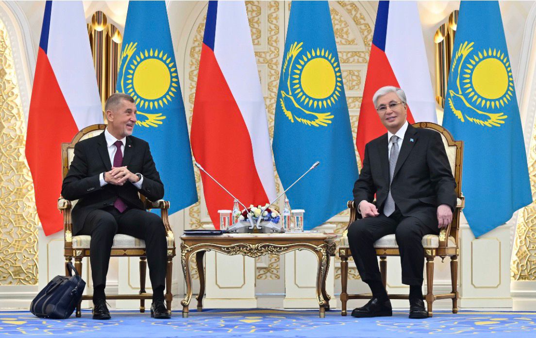 Мемлекет басшысы Қасым-Жомарт Тоқаев пен Чехия Премьер-министрі Андрей Бабиш шағын құрамда келіссөз жүргізді.