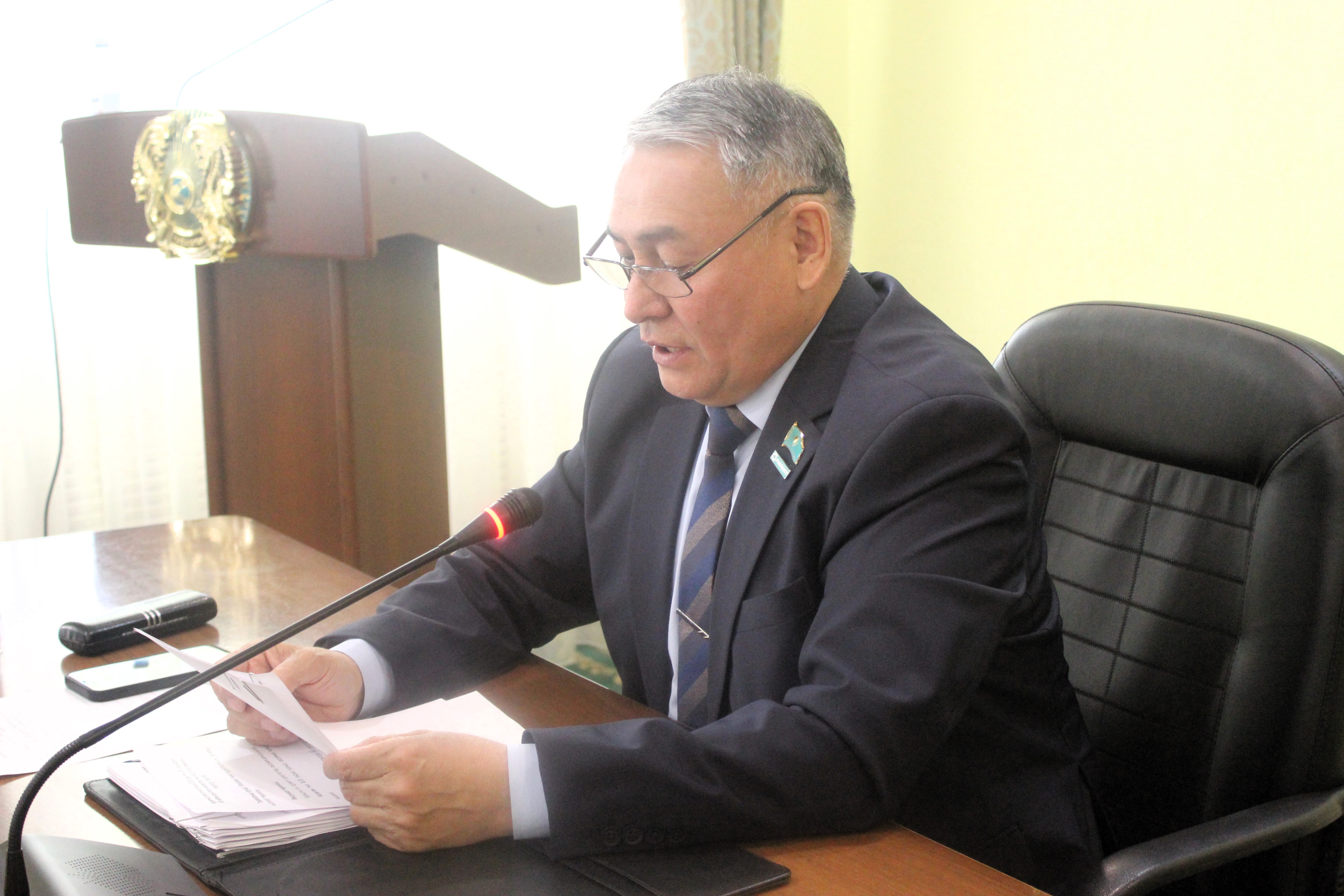 Бүгін Н.К.Макревтың төрағалығымен Екібастұз қалалық мәслихатының кезектен тыс ХLІІІ сессиясы өтті.